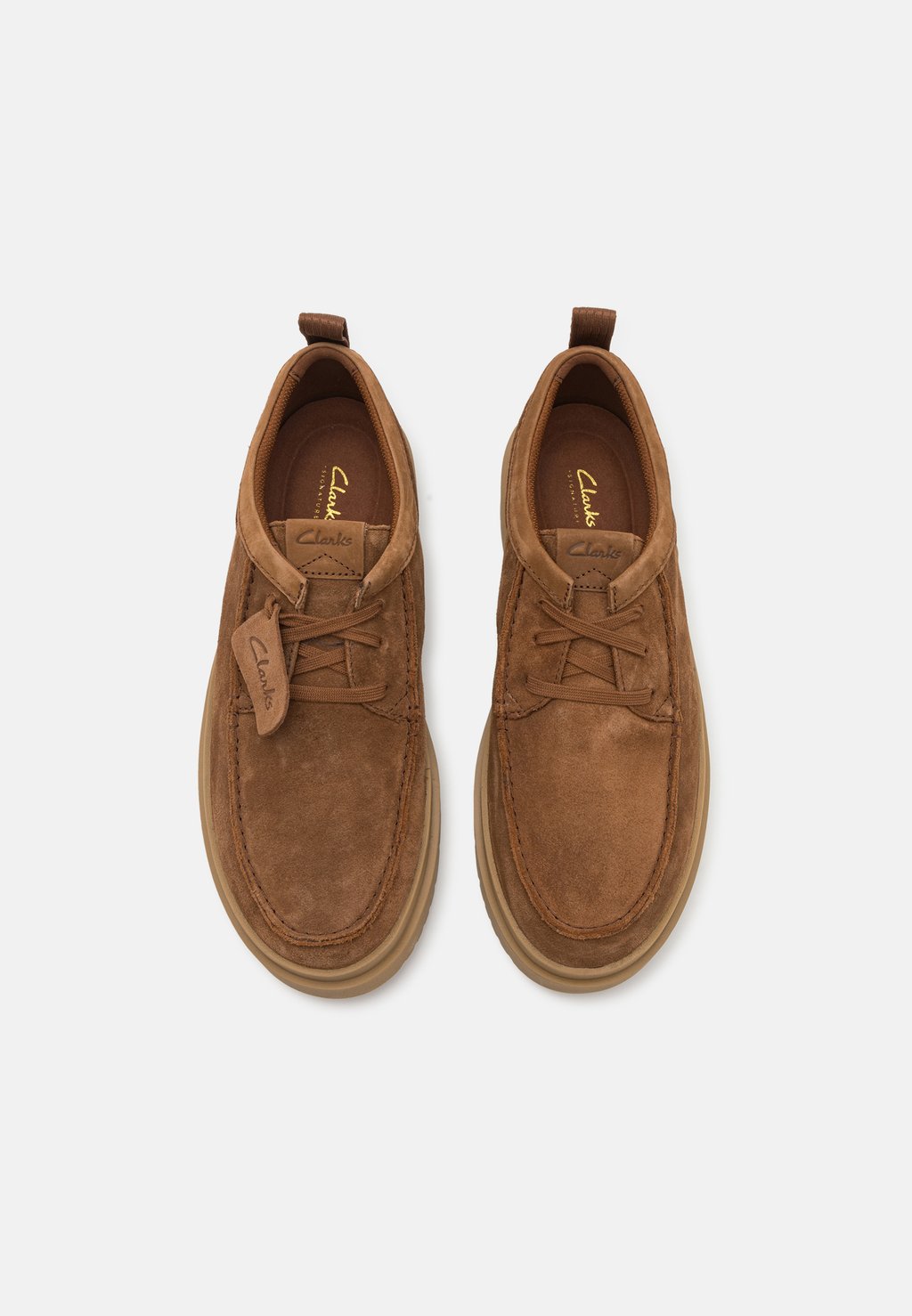 Повседневные туфли на шнуровке POLDEN Clarks, темно-коричневый — фото 4