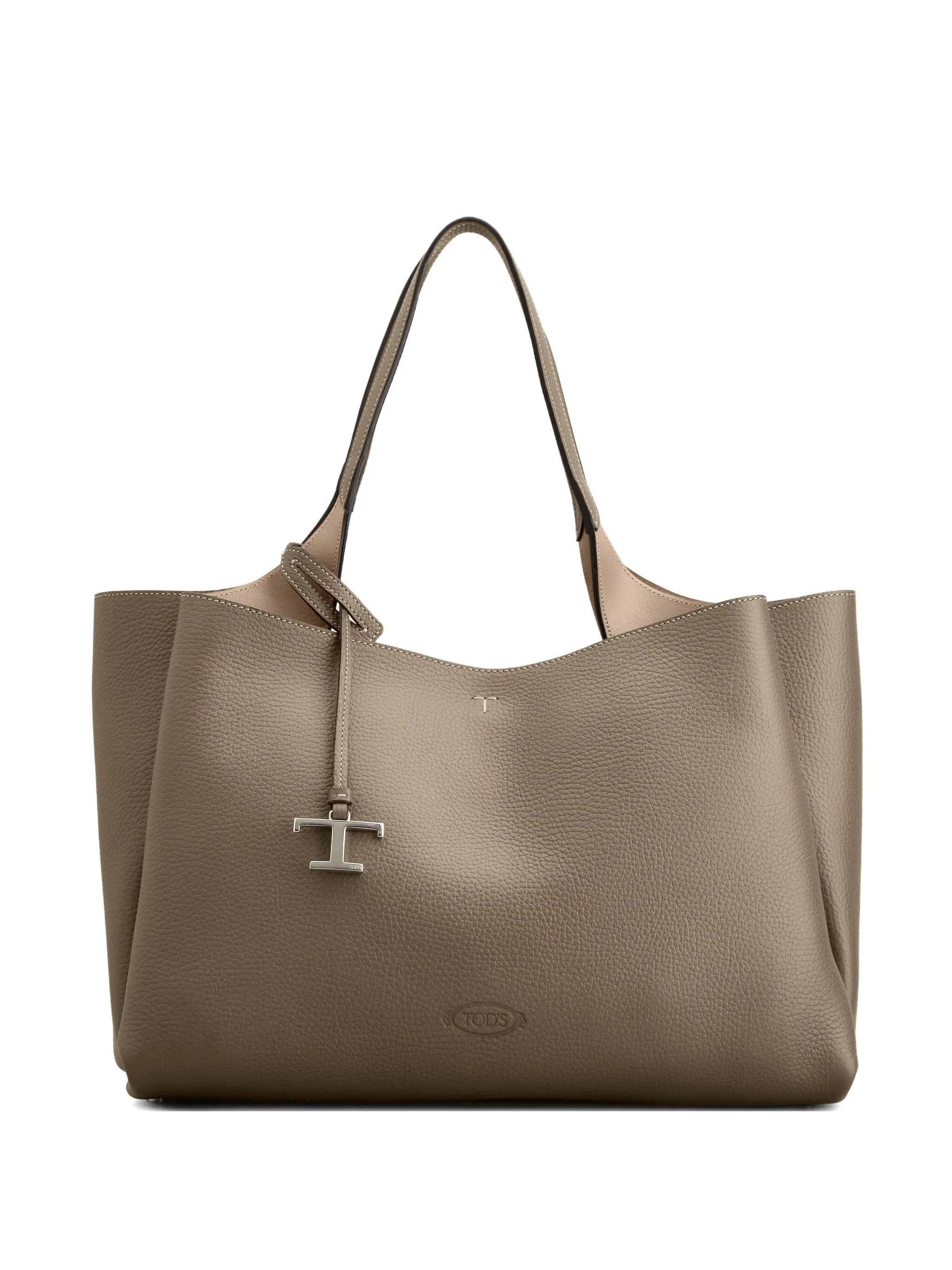 

Сумка на плечо с Т-образной пряжкой Tod'S, серый