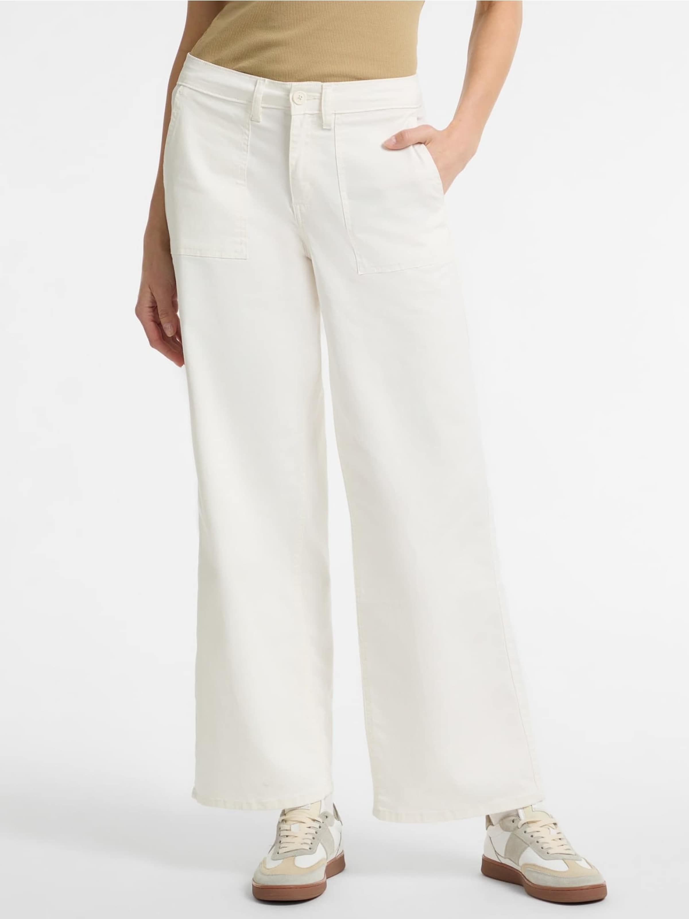 

GUESS Широкие брюки в белом цвете