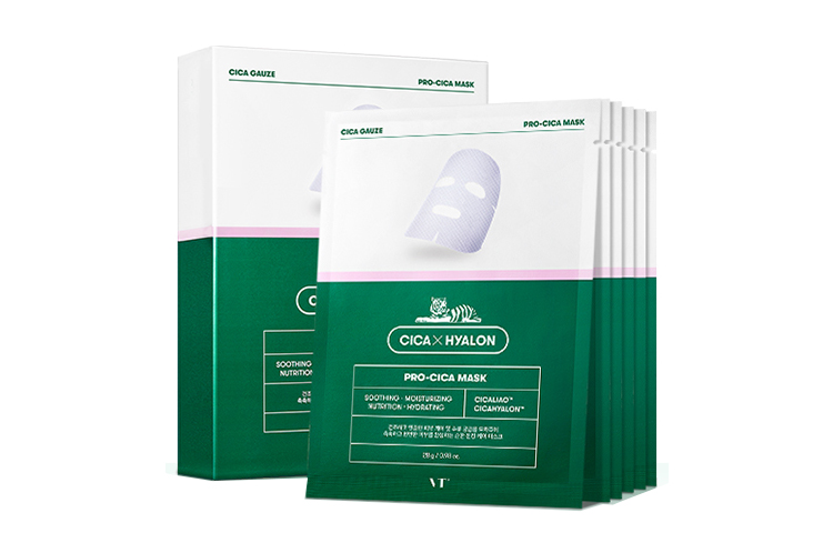 

Маска для лица Tiger Centeria Ceramide успокаивающая, увлажняющая и питающая 2 28мл*6 шт VT