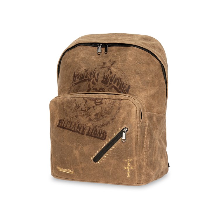 

Рюкзак Cactus Jack by Travis Scott x Mitchell & Ness Penn State University Backpack, коричневый