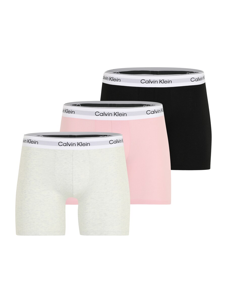 

Боксерские шорты Calvin Klein Underwear, цвет mottled grey/Rose/Black