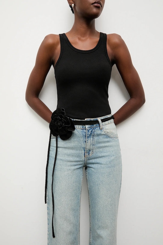 

Замшевый ремень Answear.LAB, черный