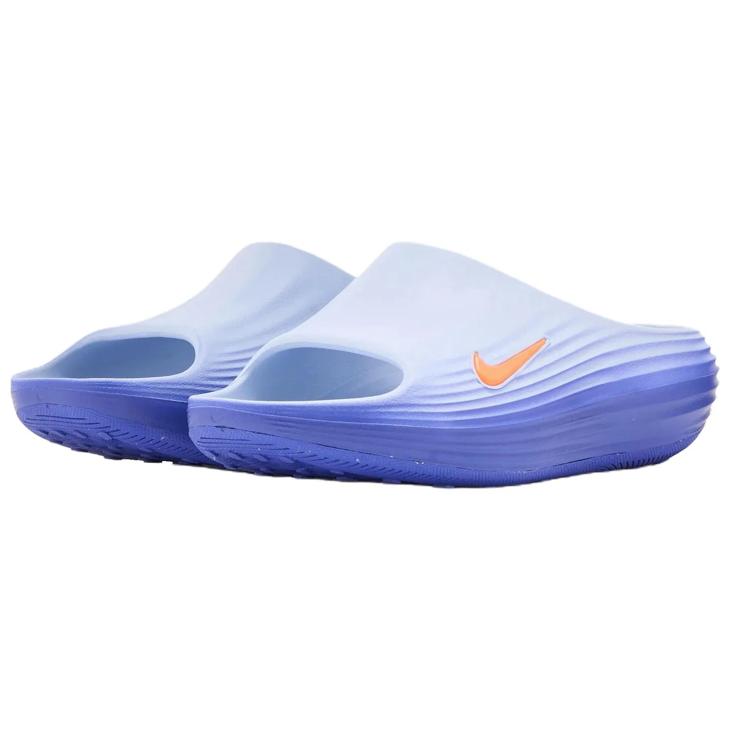 Сандалии Nike ReactX Rejuven8 сине-оранжевые — фото 4