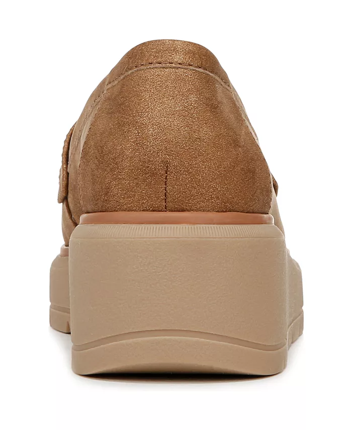 Женские лоферы Nice Day Max на платформе с массивной подошвой Dr. Scholl's, коричневый — фото 3