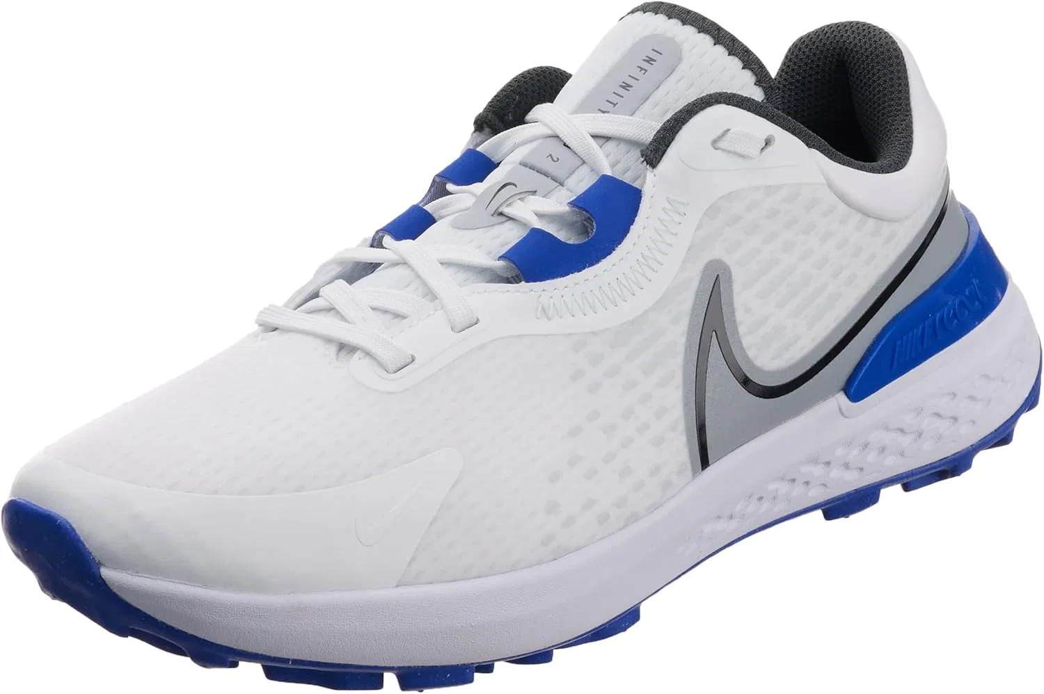 Мужские кроссовки Nike Infinity Pro 2, White Black Wolf Grey Game Royal