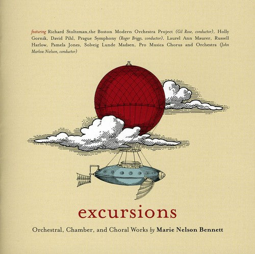 

CD диск Bennett / Pro Musica Chorus & Orch / Stewart: Excursions: Orchestral / Chamber & Choral Works