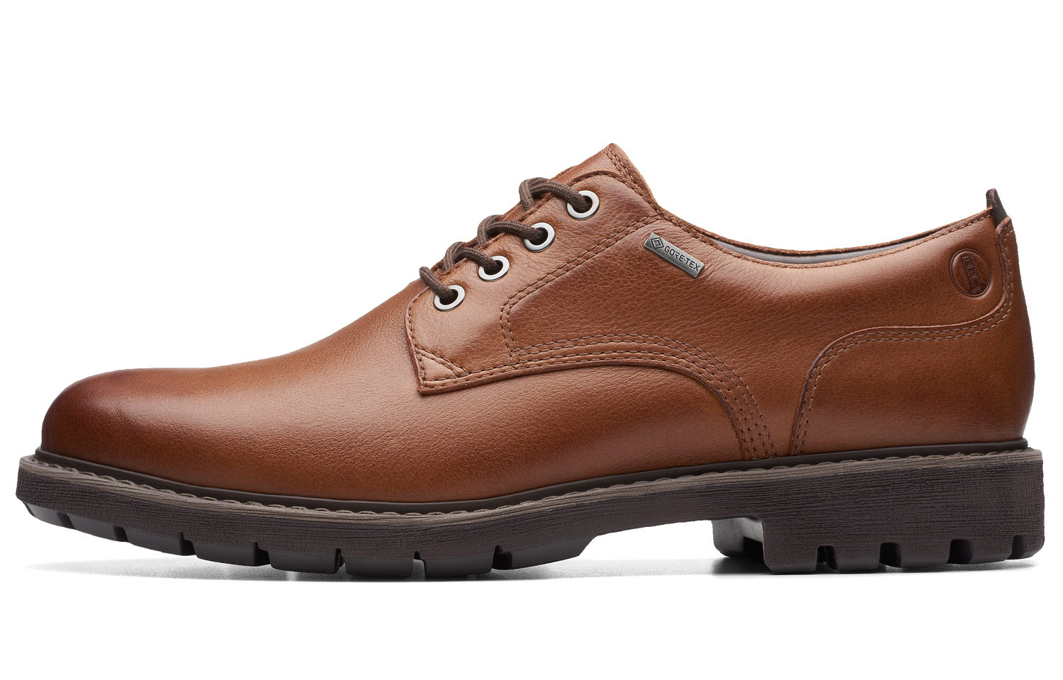 

Коричневые мужские туфли Clarks низкие топс Tan 261749287