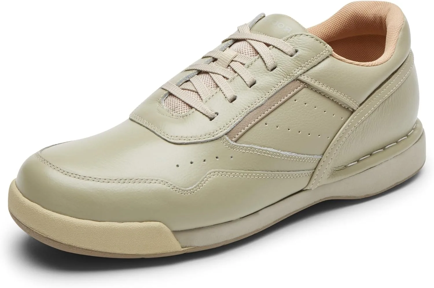 Мужские ботинки Rockport M7100 Pro Walker имеют прозрачную переднюю часть, белый