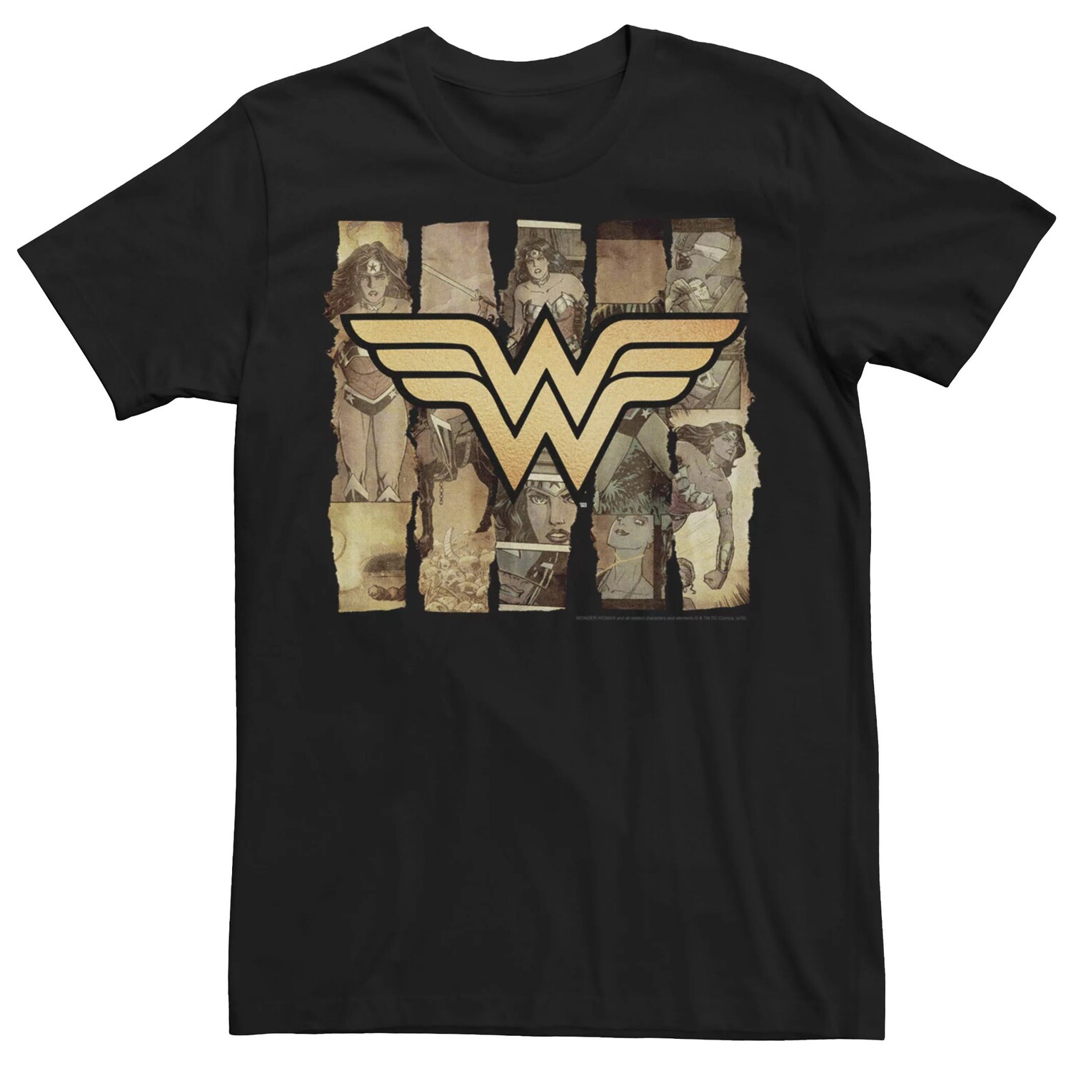 

Мужская футболка DC Comics Wonder Woman с газетой Licensed Character