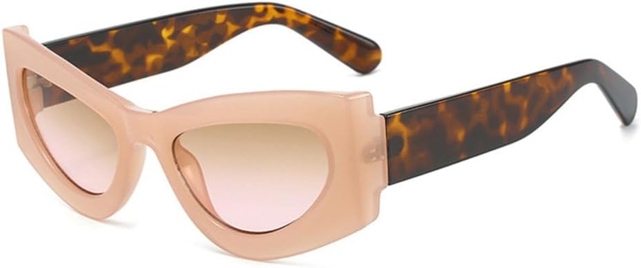 

Модные солнцезащитные очки-«кошачий глаз» с градиентным переходом цвета, для женщин, защита от УФ-излучения UV400, ретро-стиль, розово-зеленые, для мужчин generic, C1-33494