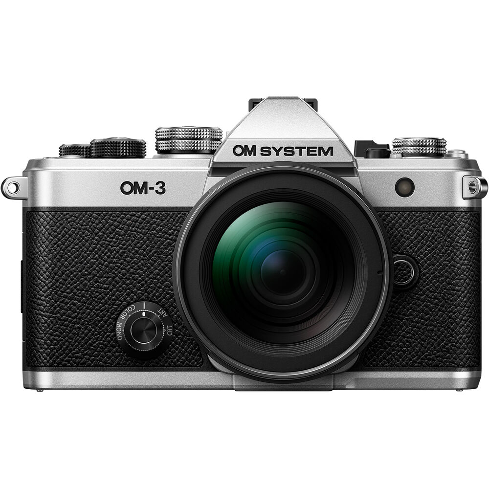 

Беззеркальная камера OM SYSTEM OM-3 Mirrorless Camera with 12-45mm f/4 V210051SW000