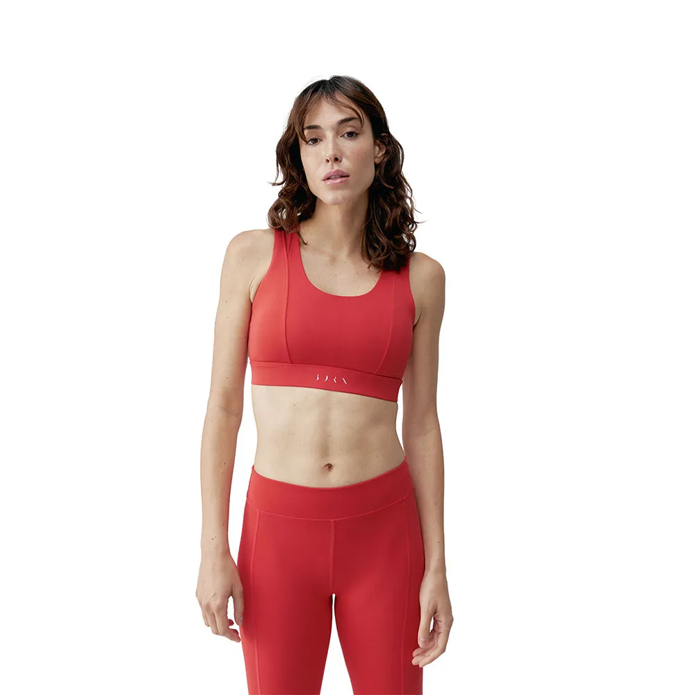 

Спортивный топ Born Living Yoga Namir medium support, красный