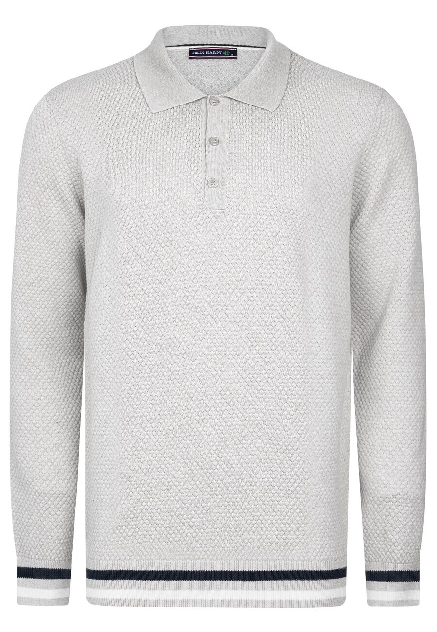 

Свитер с v-образным вырезом Felix Hardy Sweater, серый