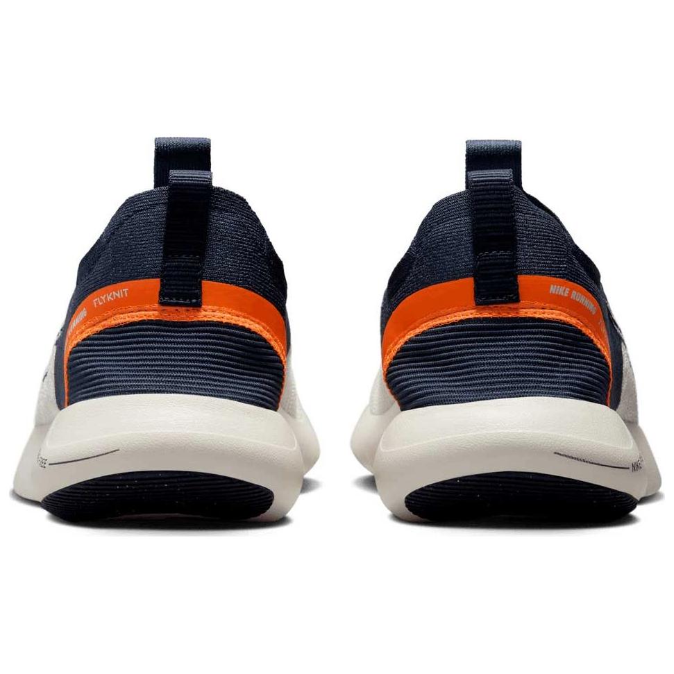 Футболка Nike Free Run Flyknit 'Next Nature Grey', цвет Light Iron Ore Gray/Sail White/Dutch Orange/Lightning Blue — фото 2