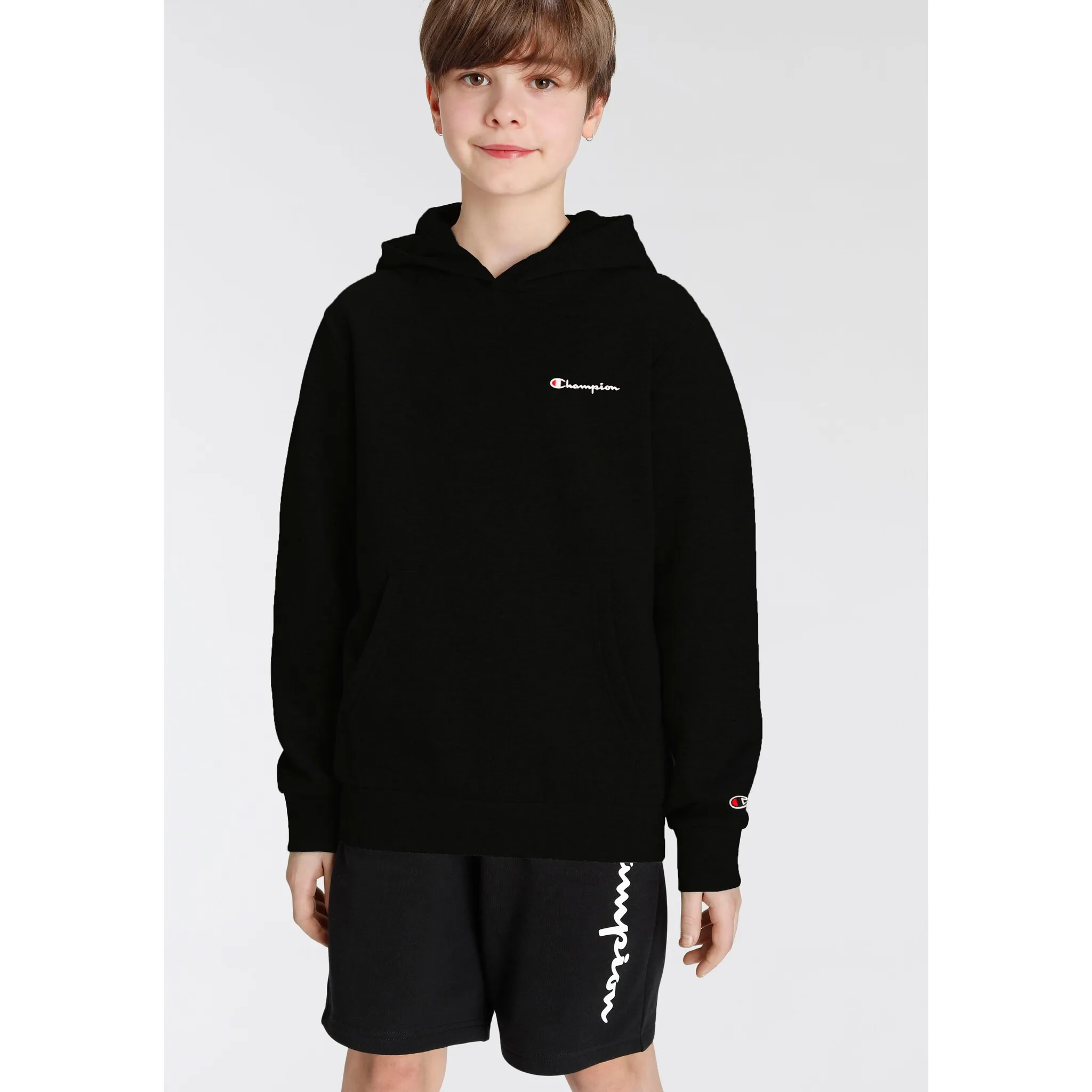 

Толстовка Champion с капюшоном "Hooded Sweatshirt", цвет Nbk