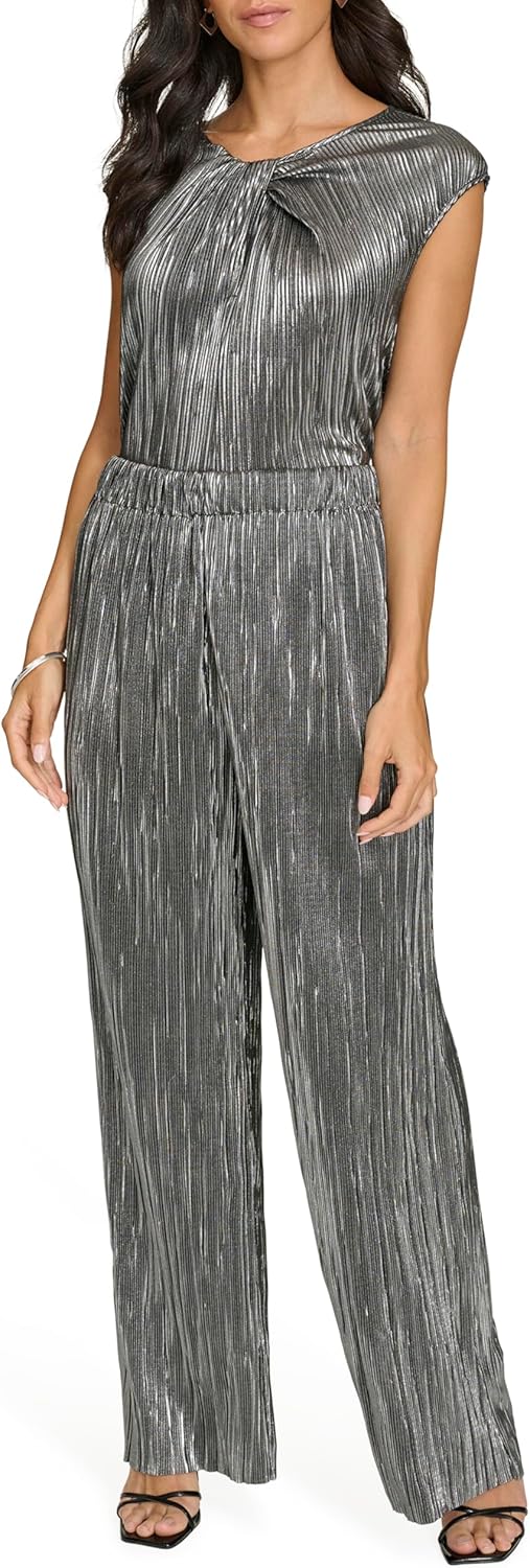 

Женские брюки прямого кроя Calvin Klein, Gunmetal