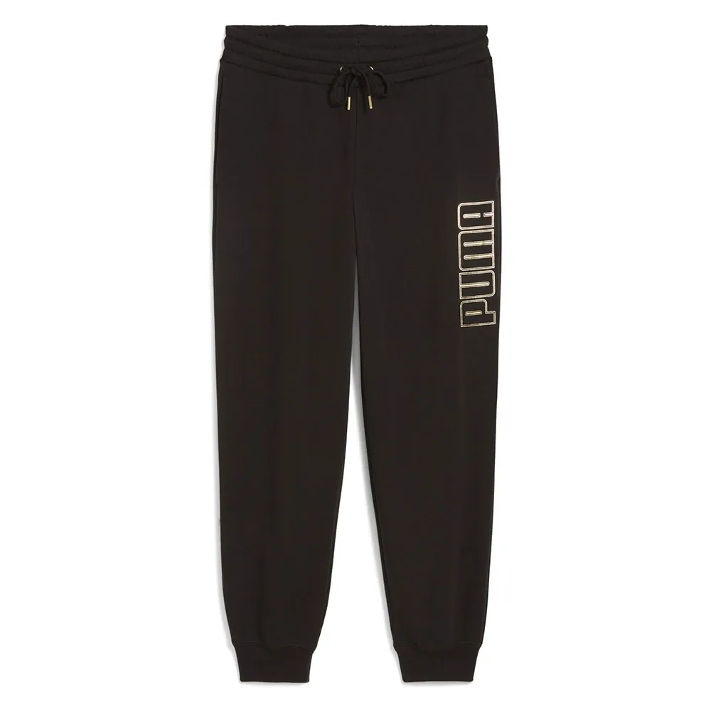 

Брюки Puma Maximal Metallic Comfort sweat, черный