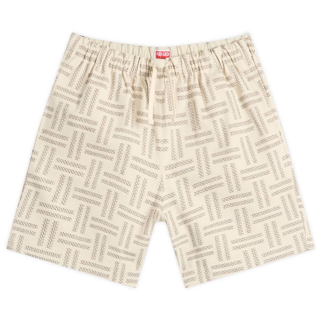

Шорты эластичные Weave Kenzo, цвет tan