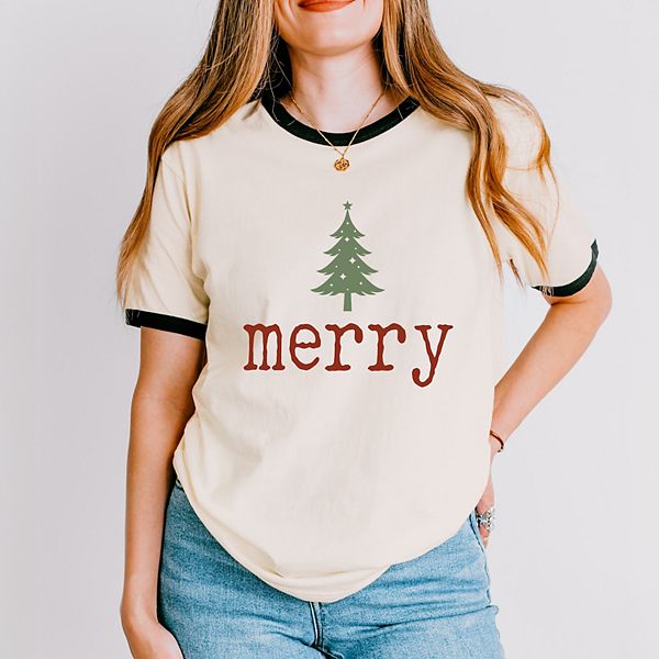 

Футболка с принтом Merry Christmas Tree Stars Simply Sage Market, Vintage Black, Черный, Футболка с принтом Merry Christmas Tree Stars Simply Sage Market, Vintage Black