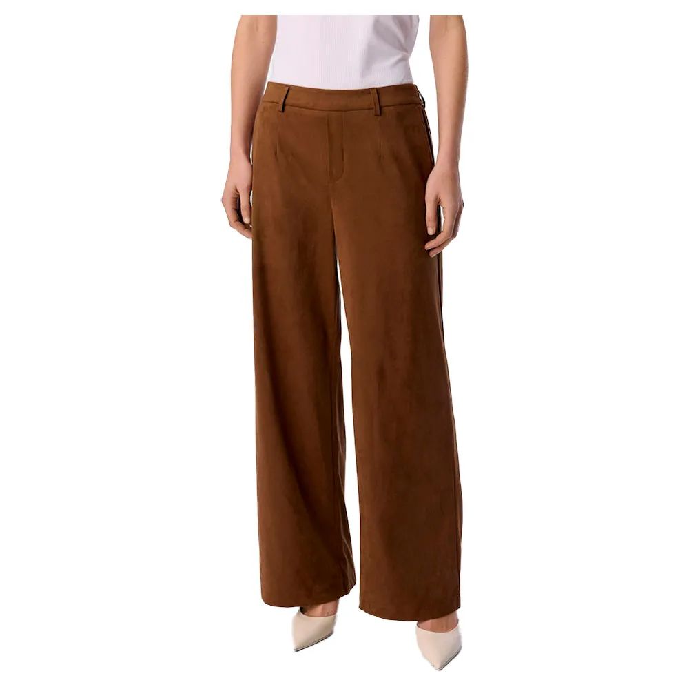 

Брюки Object Fenja Wide Leg, коричневый
