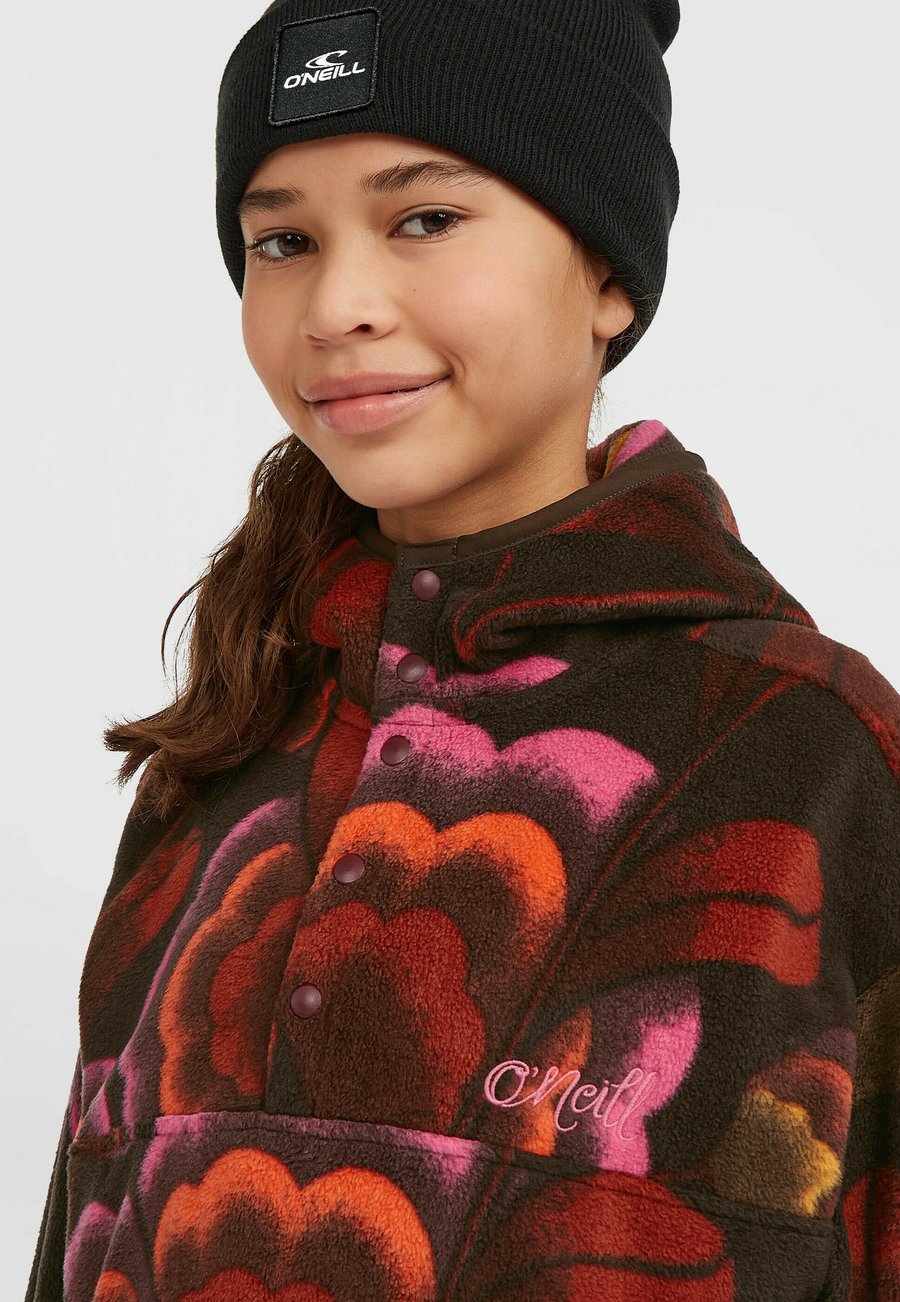Джемпер O'Neill Fleece jumper, Brown Originals Flower/Brown — фото 4
