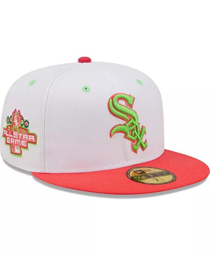 

Мужская белая, коралловая шляпа Chicago White Sox для Матча всех звезд MLB 2003 Strawberry Lolli 59FIFTY New Era