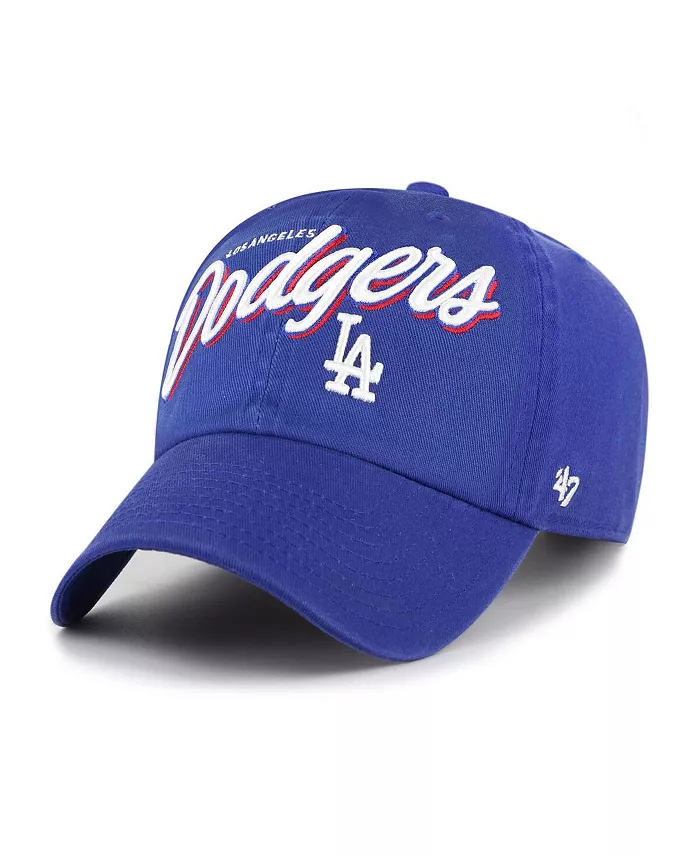

Женская кепка Royal Los Angeles Dodgers Ariana Clean Up Adjustable '47 Brand