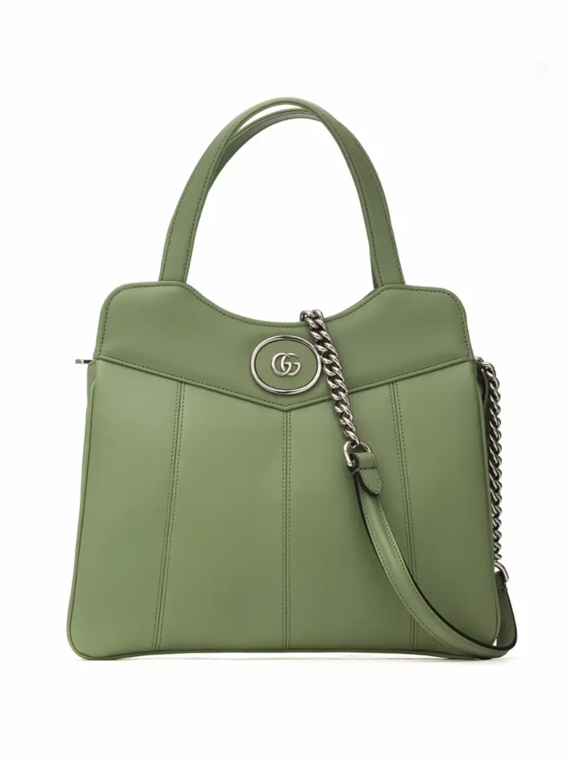 

Сумка-тоут Petite GG Gucci, зелёный
