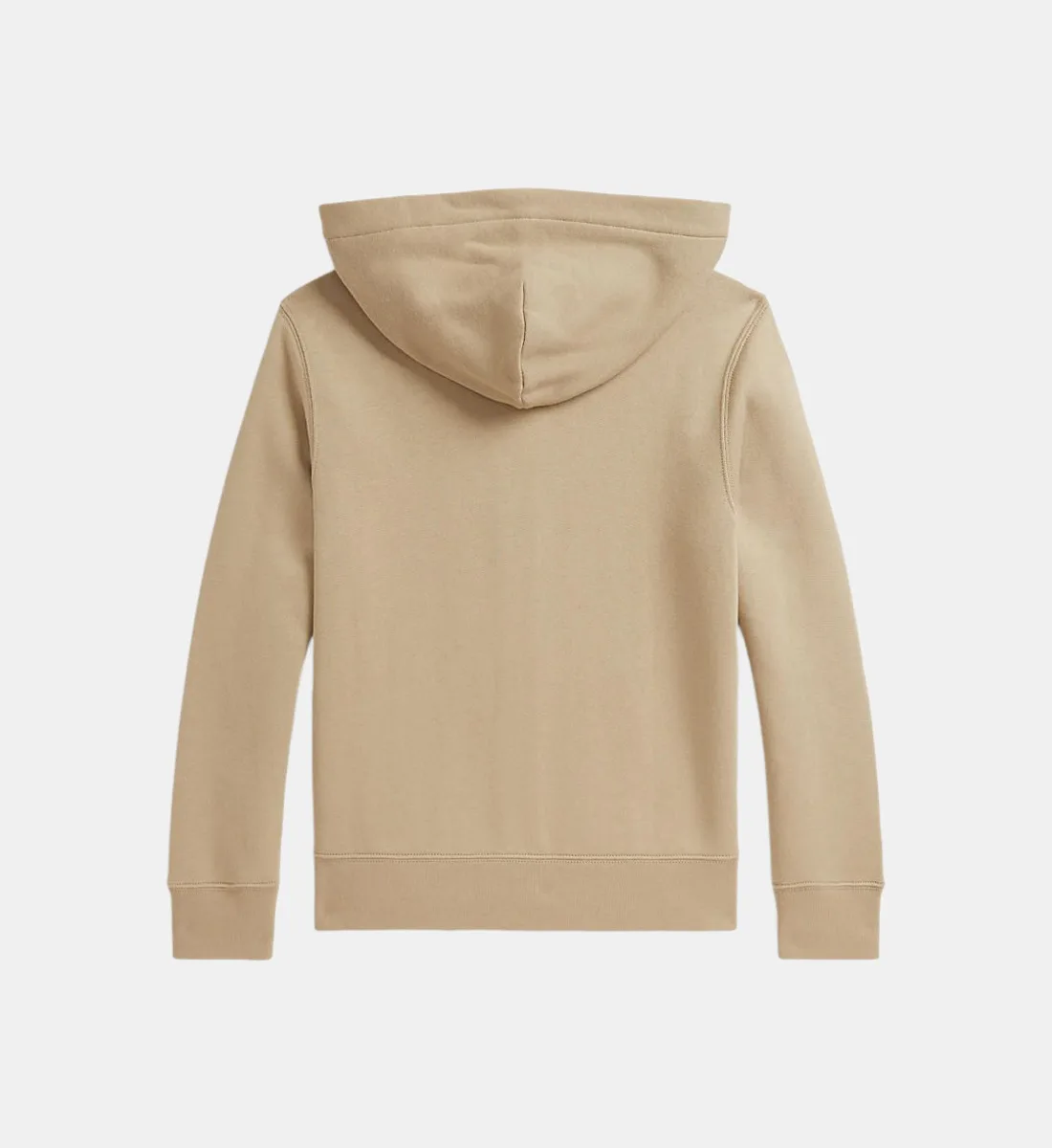 Хлопковая толстовка на молнии с капюшоном POLO RALPH LAUREN, хаки — фото 2