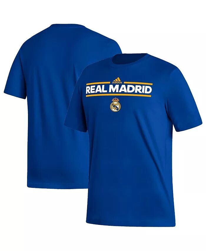

Мужская синяя футболка Real Madrid Dassler adidas