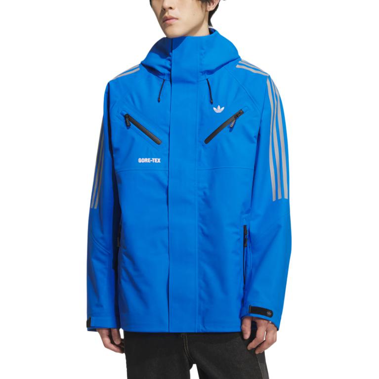 Куртка FW25 мужская Bird Feather Blue Adidas Originals, синий — фото 3