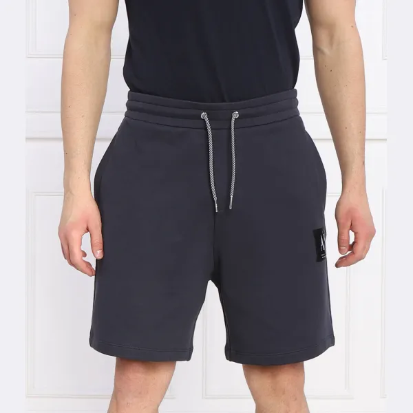 

Шорты индивидуального кроя Armani Exchange, синий