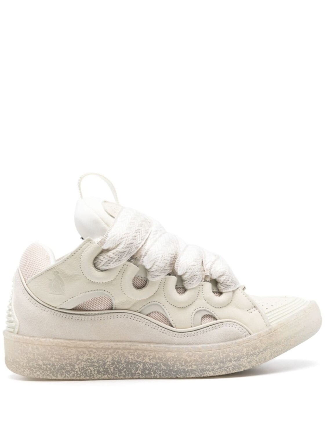 

Lanvin кроссовки Curb, нейтральный цвет