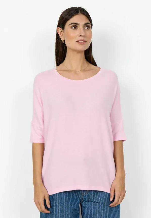 

Базовая футболка biara Soyaconcept, Rose Mel, Розовый, Базовая футболка biara Soyaconcept, Rose Mel