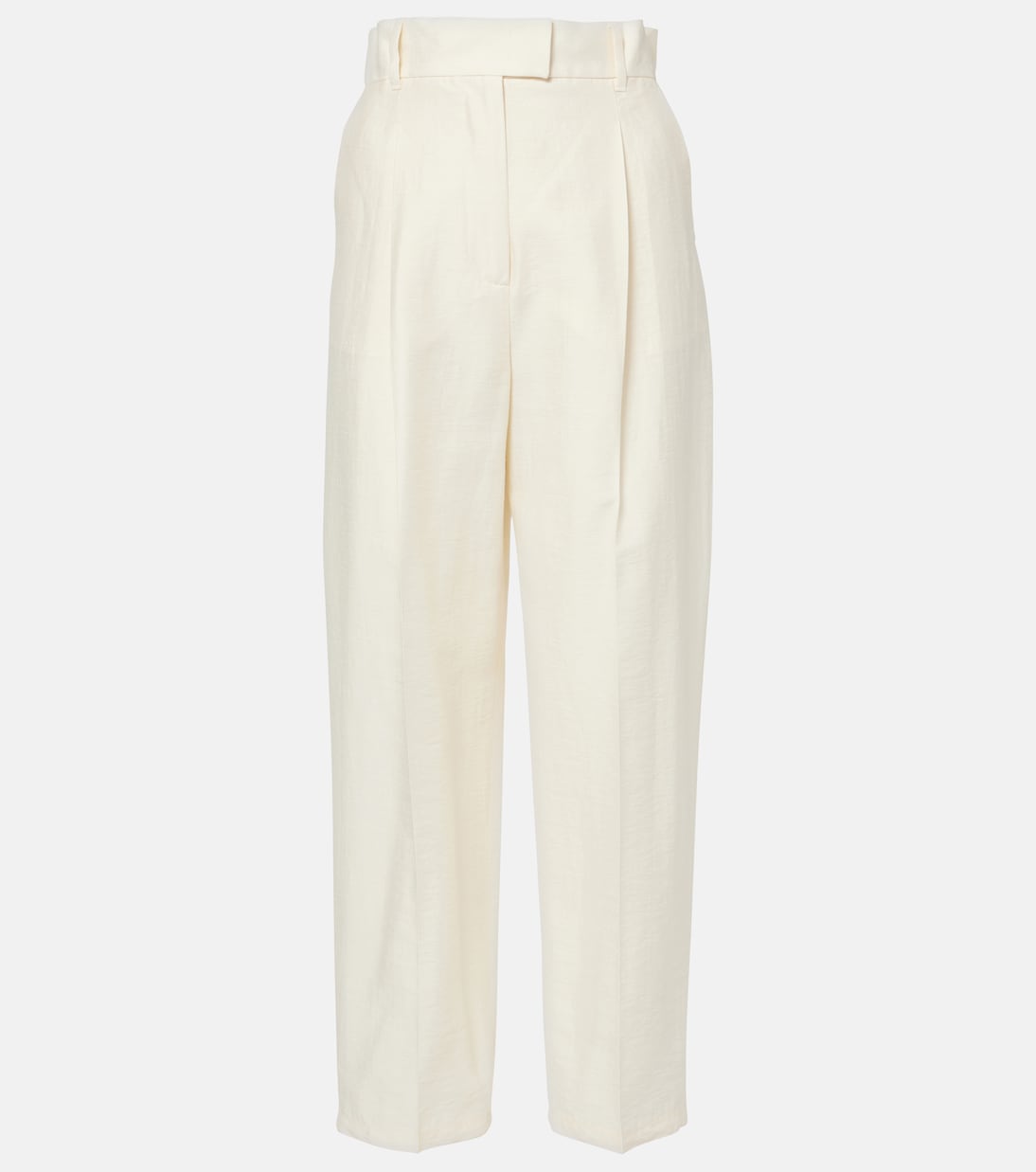 

Эфедра прямые брюки с высокой посадкой Max Mara, Avorio