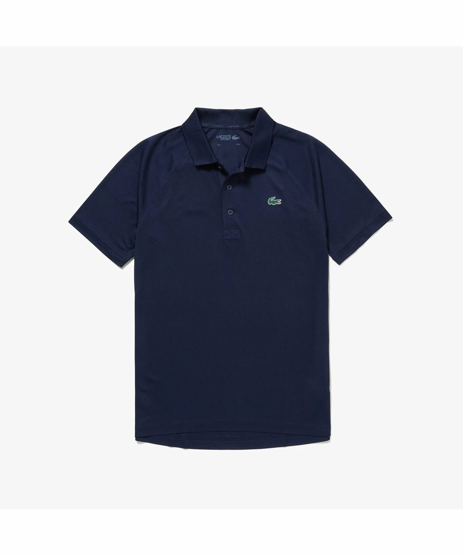 Рубашка поло LACOSTE Navy из пике с технологией ультра-сухости