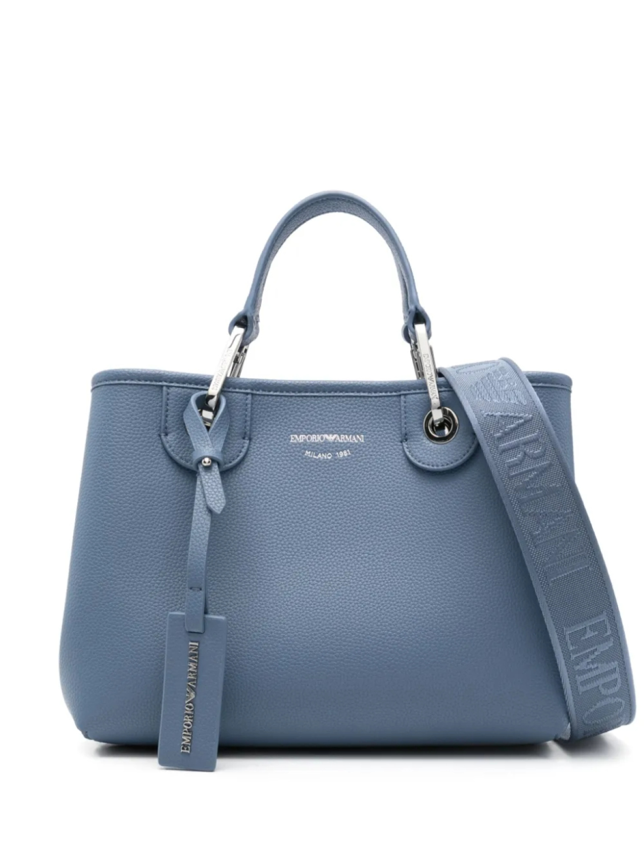 

Сумка-тоут Emporio Armani mini MyEA, синий