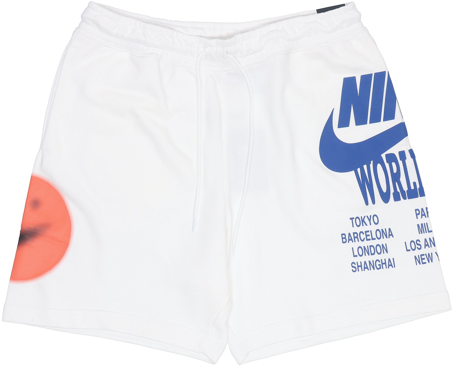 

Повседневные шорты мужские белые Nike, белый