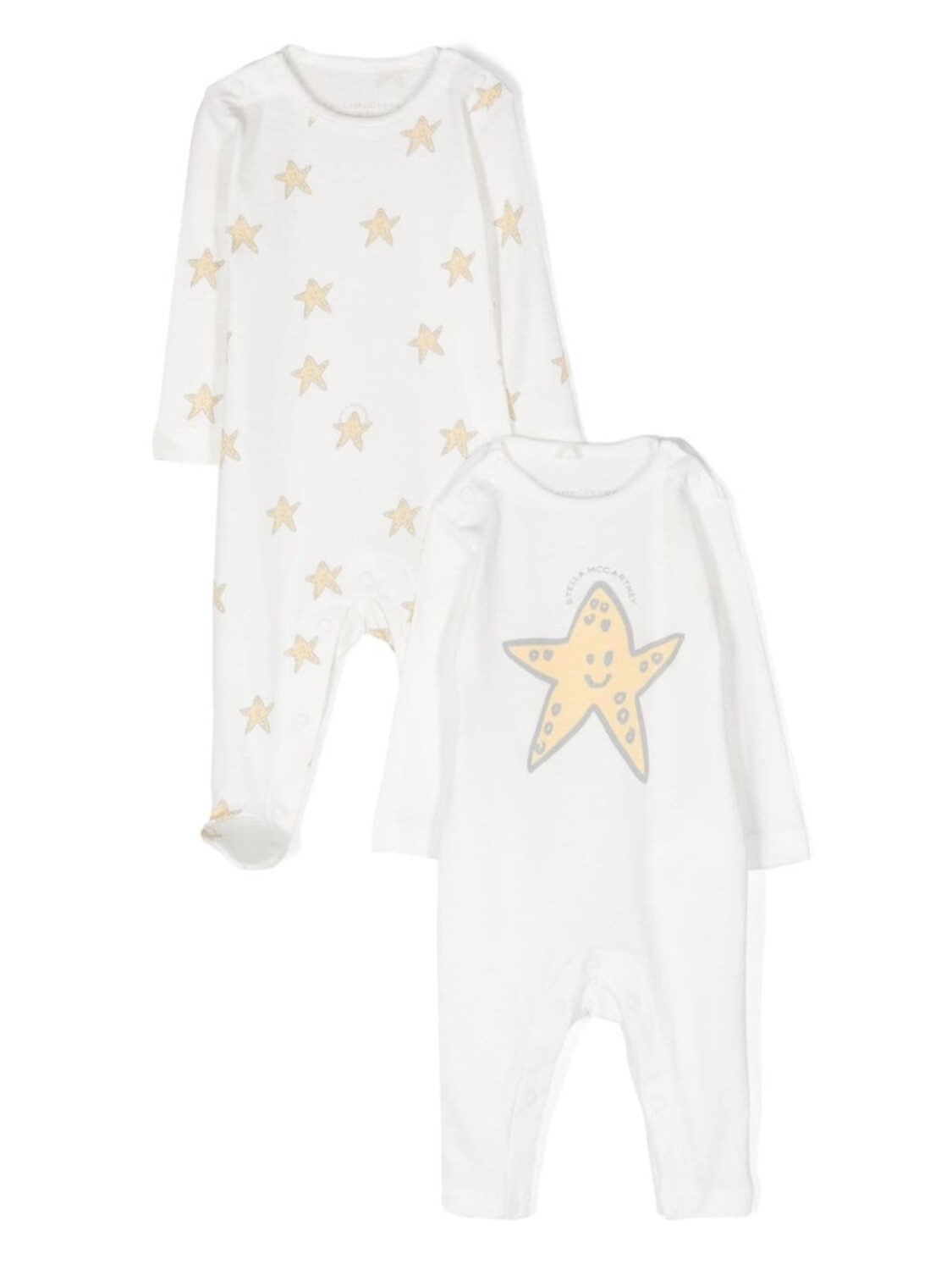 

Stella McCartney Kids комплект из двух пижам с принтом, белый