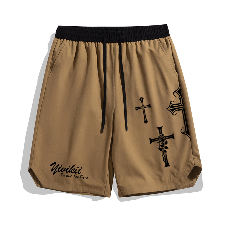 

Повседневные шорты мужские YIVIKII, Caramel