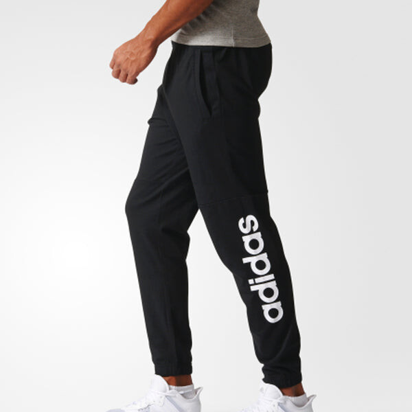 Спортивные штаны adidas Training Sports Knit Long Pants Black, черный — фото 3