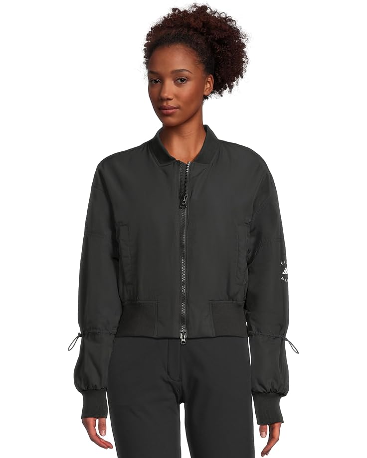 

Куртка adidas By Stella Mccartney Truenature Woven Bomber Cropped Jacket, черный