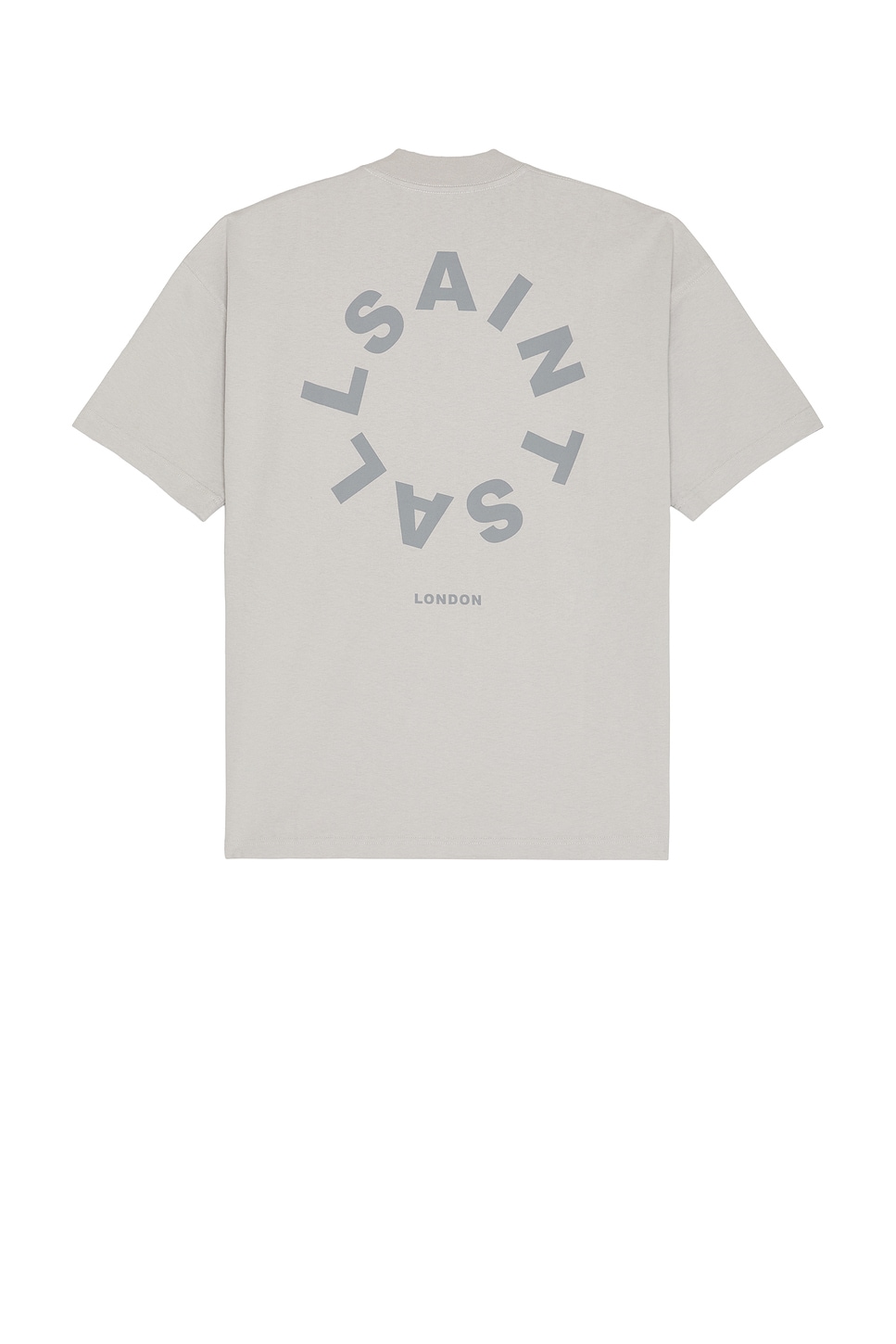 

Футболка Tierra с круглым вырезом Allsaints, machine grey