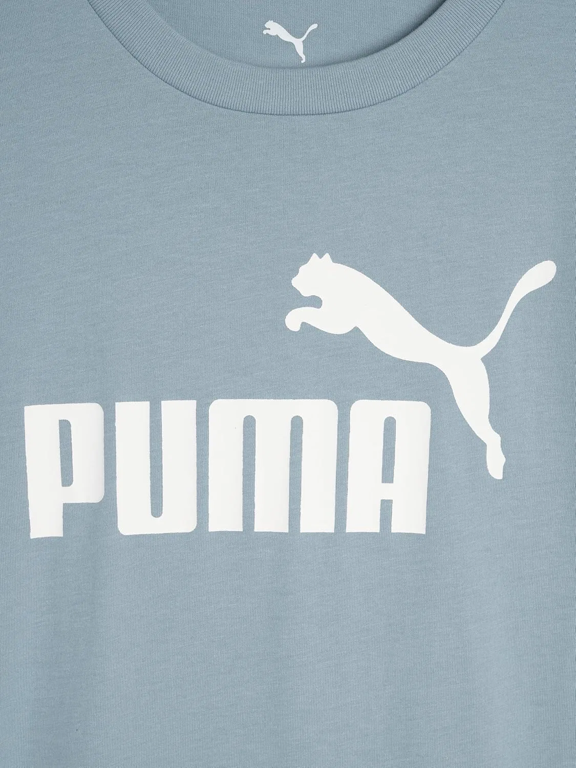 Детская футболка Puma с логотипом № 1, Seafoam — фото 3