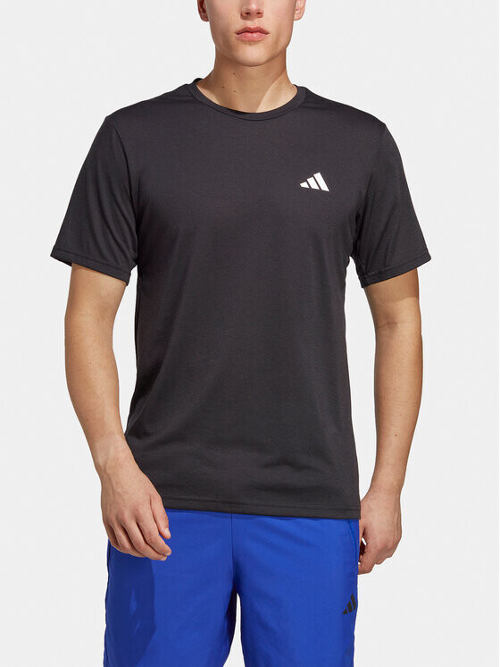 Техническая футболка стандартного кроя Adidas, черный — фото 3