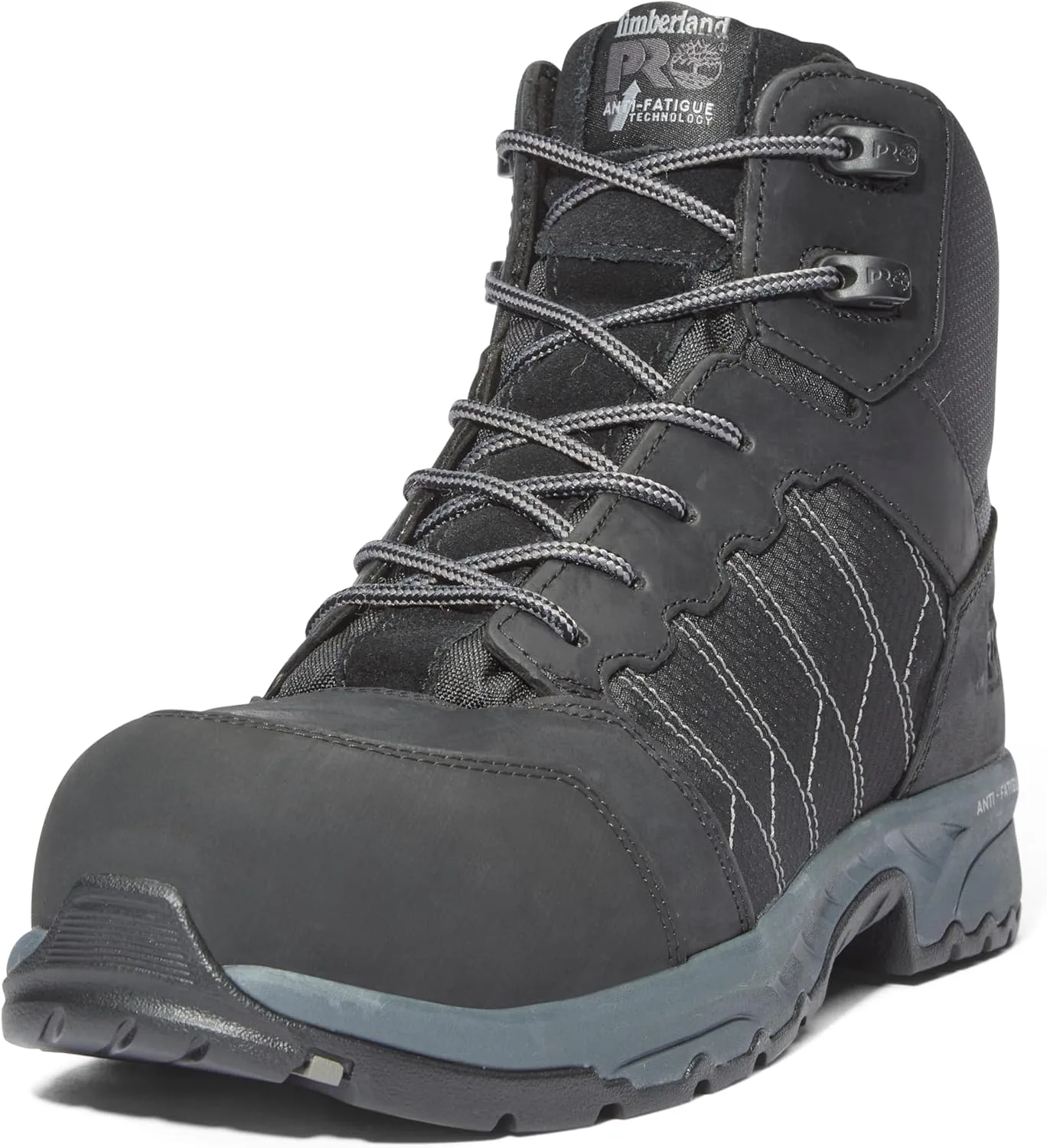 Мужские промышленные рабочие ботинки Timberland PRO Payload с композитным носком, 6 дюймов, черный — фото 2