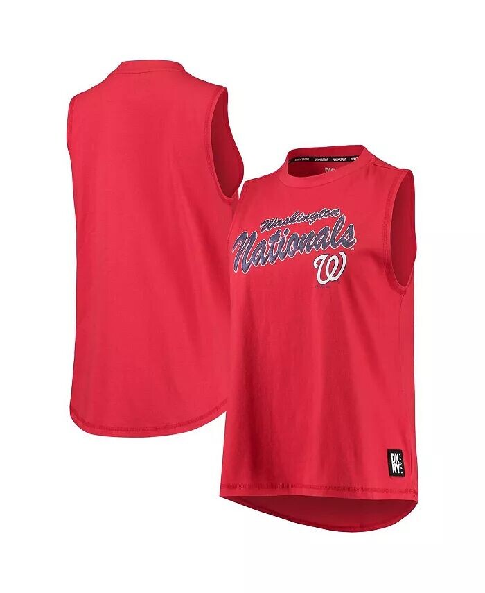 

Женская красная майка Marcie Washington Nationals Dkny