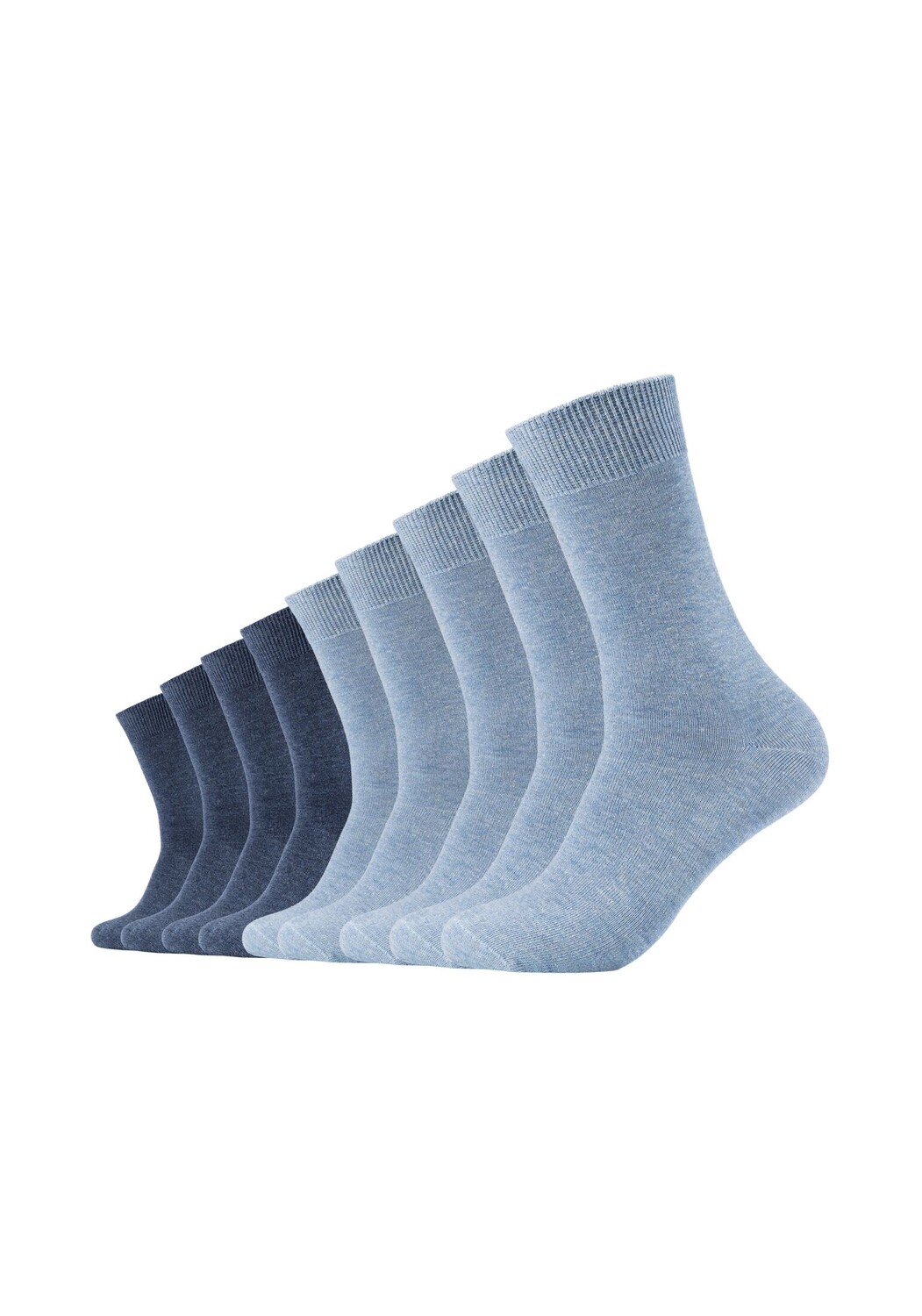 

Носки camano 9 шт comfort, цвет stone melange jeans
