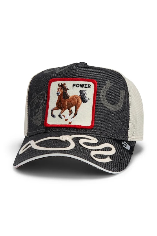 

Кепка с козырьком Full Throttle Goorin Bros, темно-синий